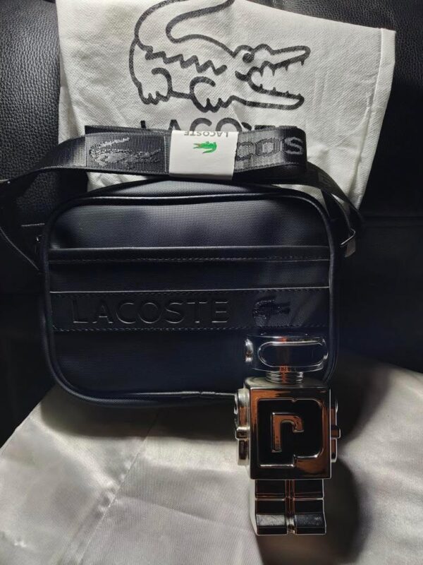 Sacoche Lacoste Noire